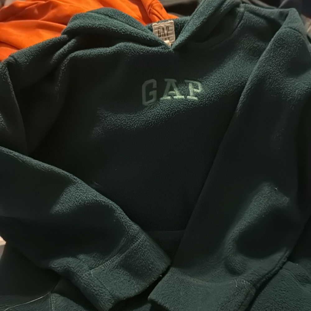 GAP Forest Green Fleece Hoodie